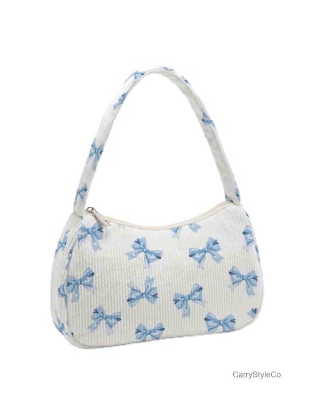 Corduroy Shoulder Bag Soft Lightweight Women Handbag Travel Tote Purse